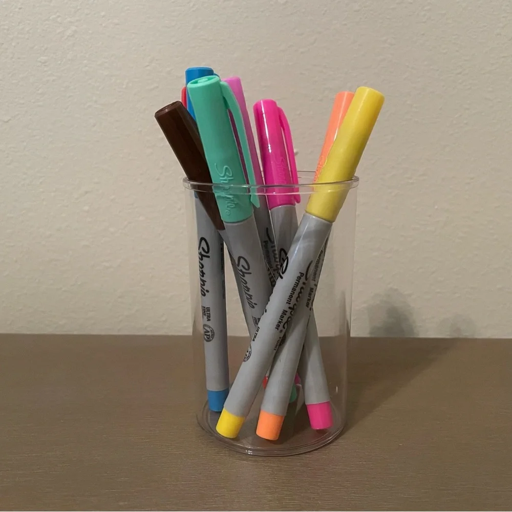 ⭐️ 5/$25 NWOT Clear acrylic cup